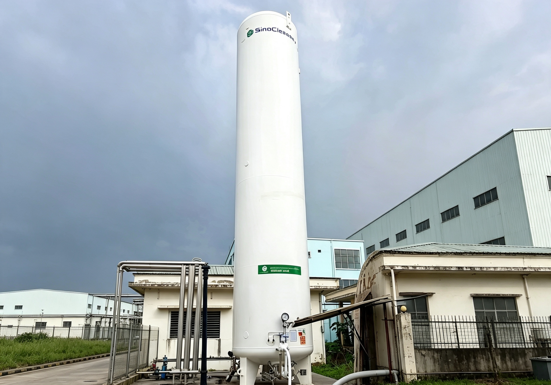 Cryogenic storage bulk tank