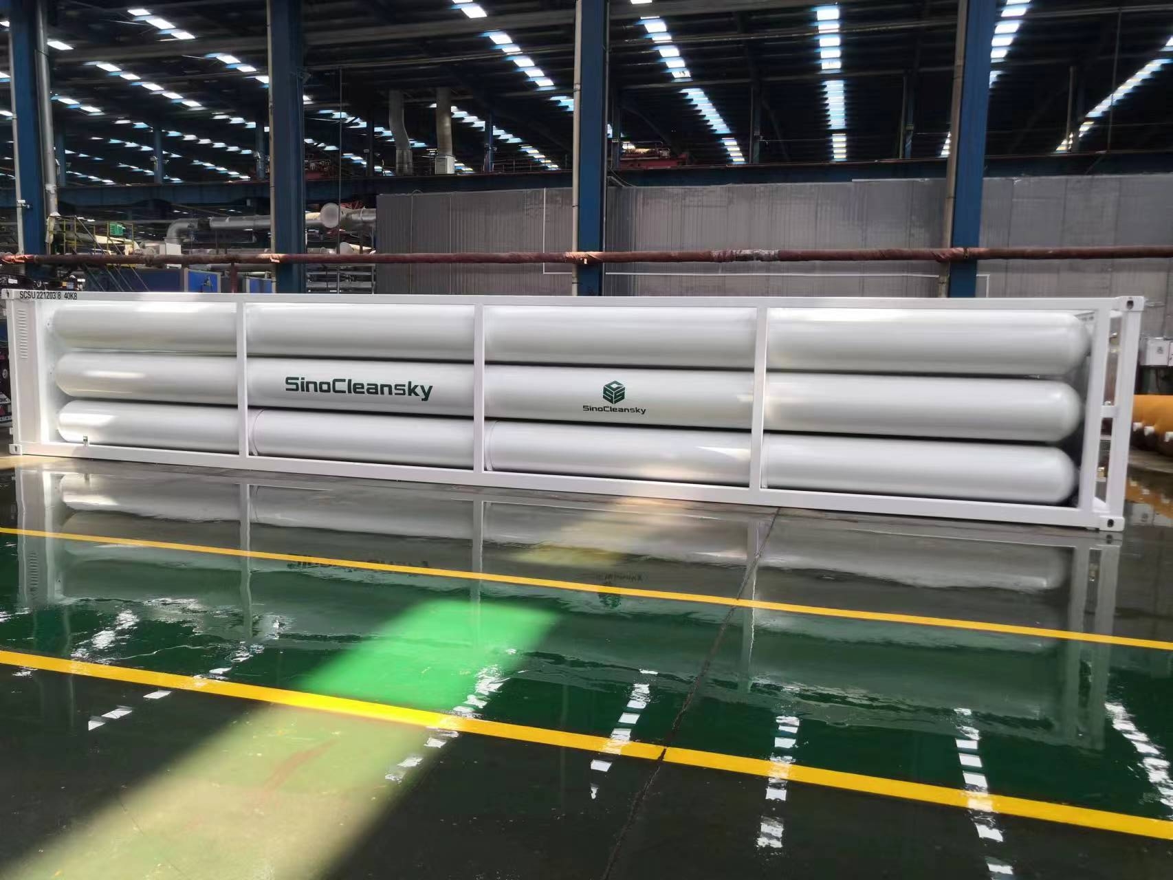 12tube-40ft Jumbo Tube Container