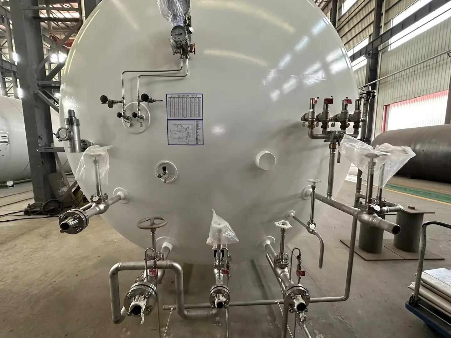 bottom of storage tank