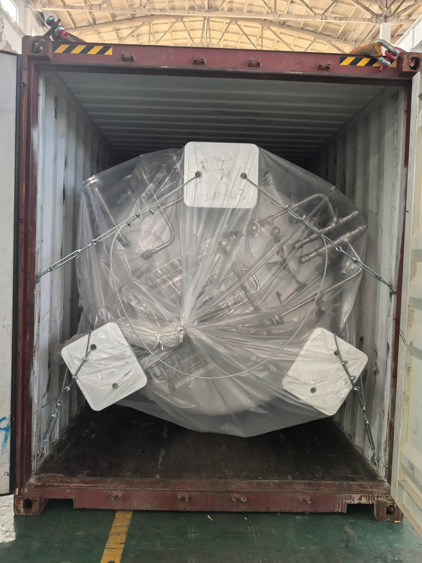 transport of storage tank