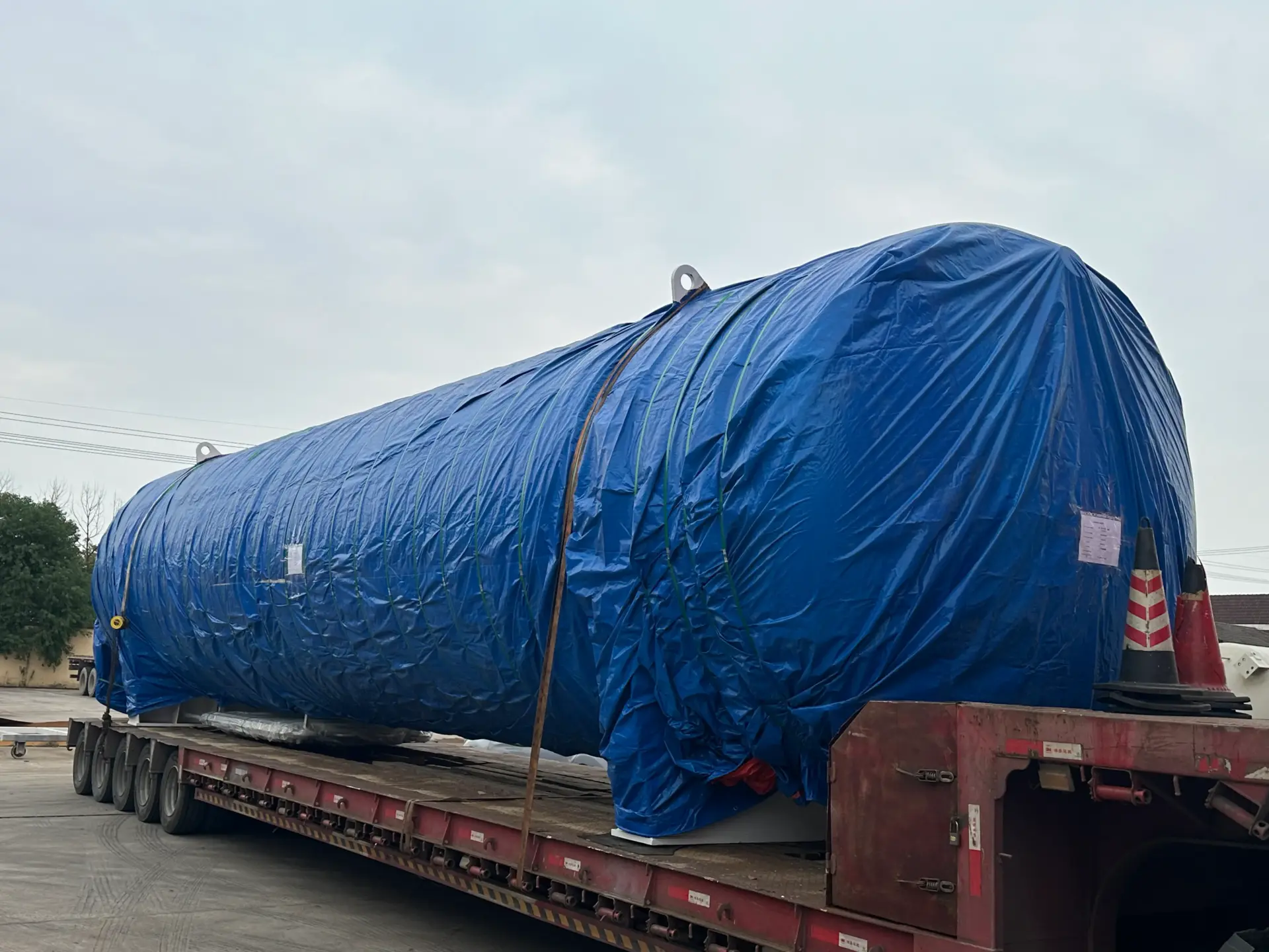 transport of storage tank
