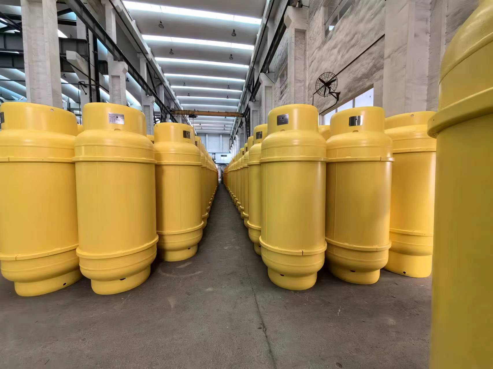 welded cylinder for ammonia