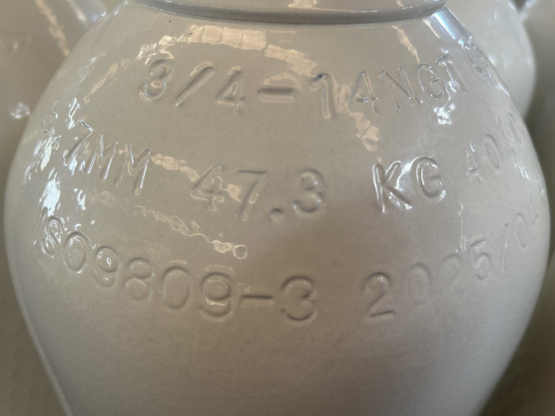 ISO 9809 cylinder