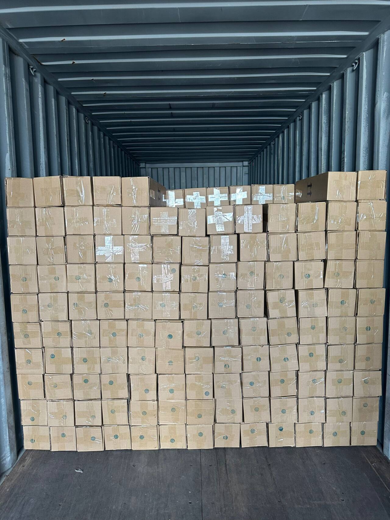 Aluminum Cylinder package and transport