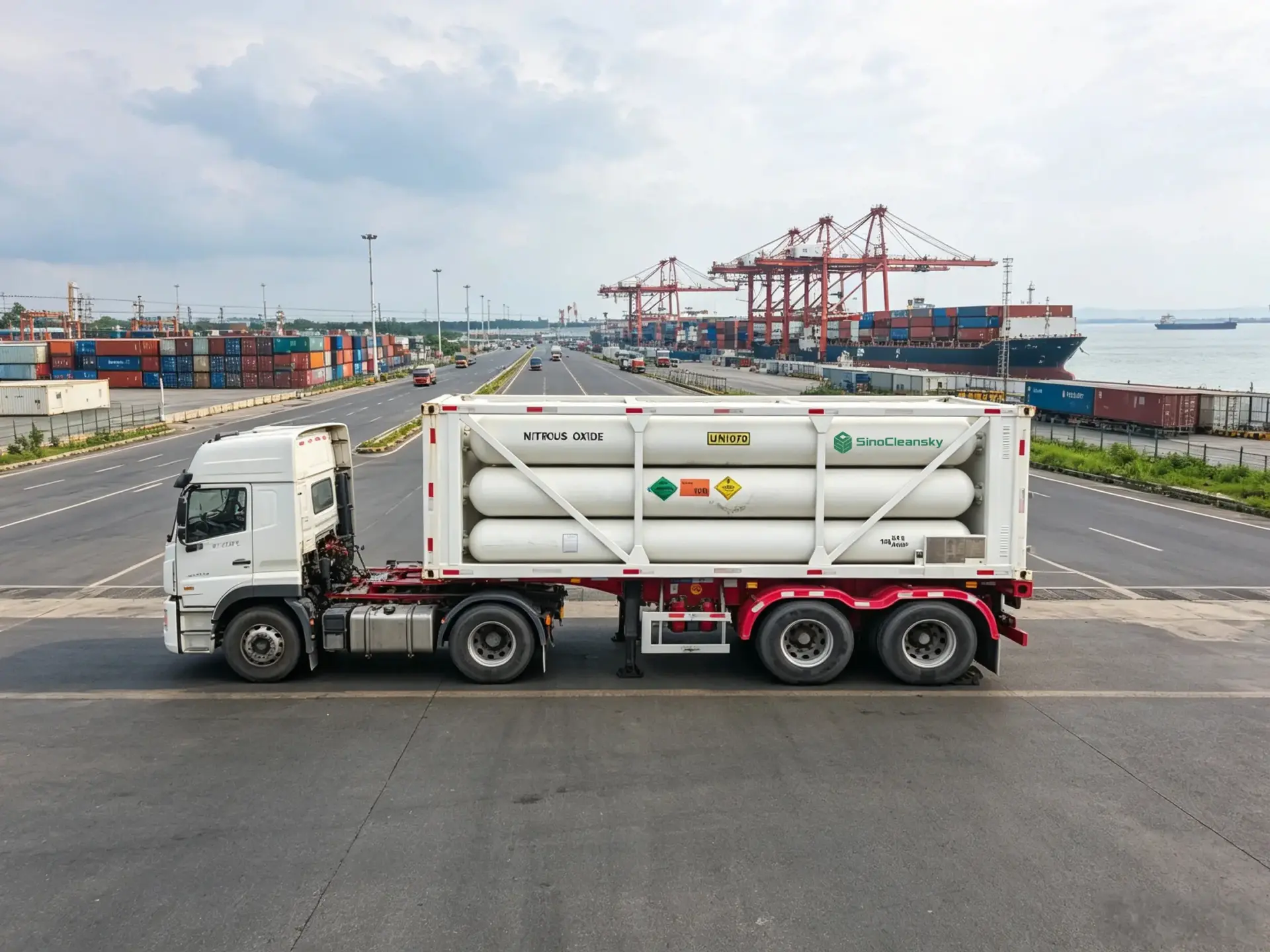 Specialty Gases Jumbo Tube Container