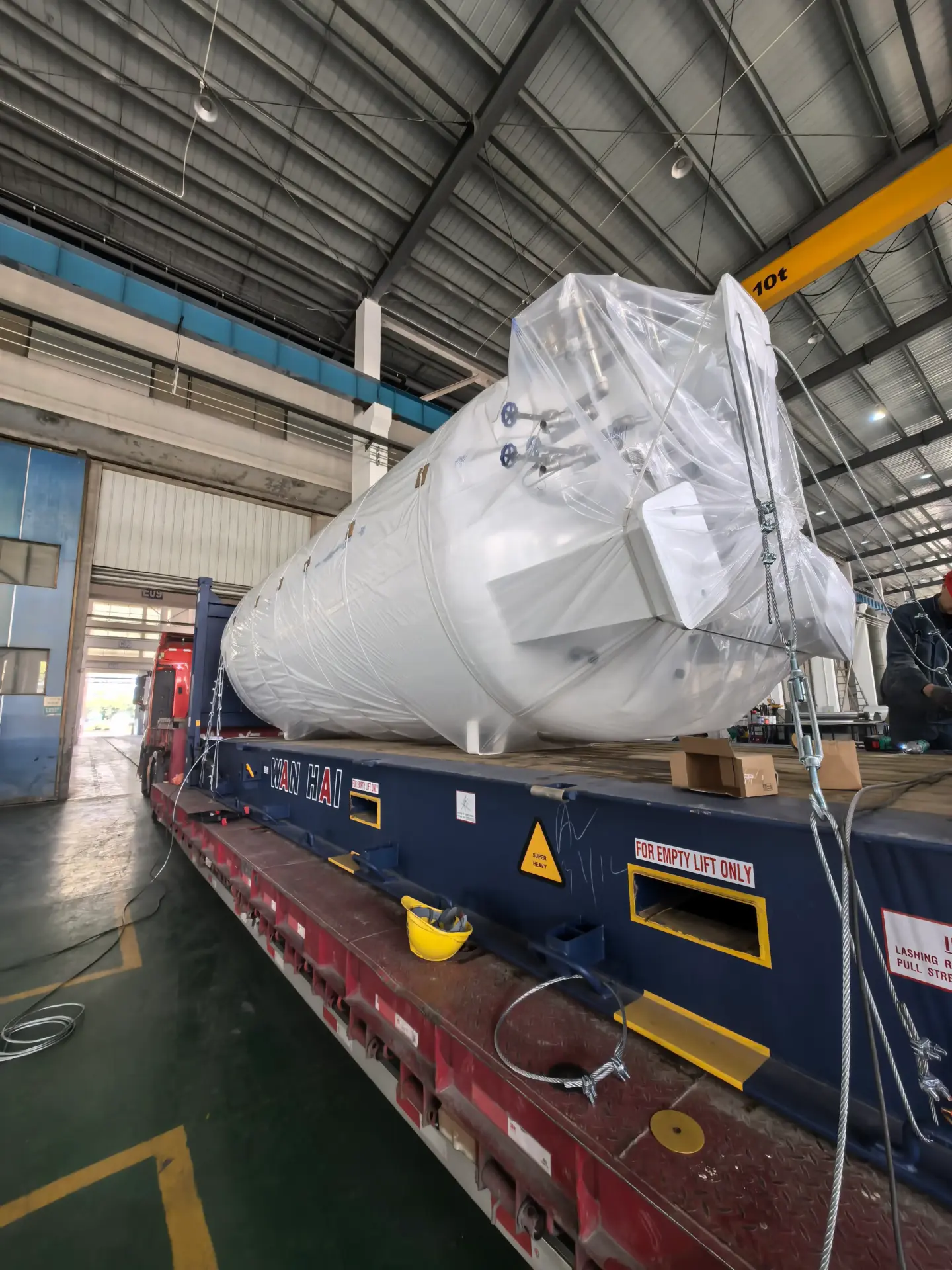 transport of storage tank