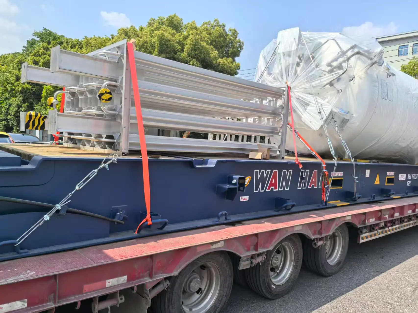 transport of storage tank