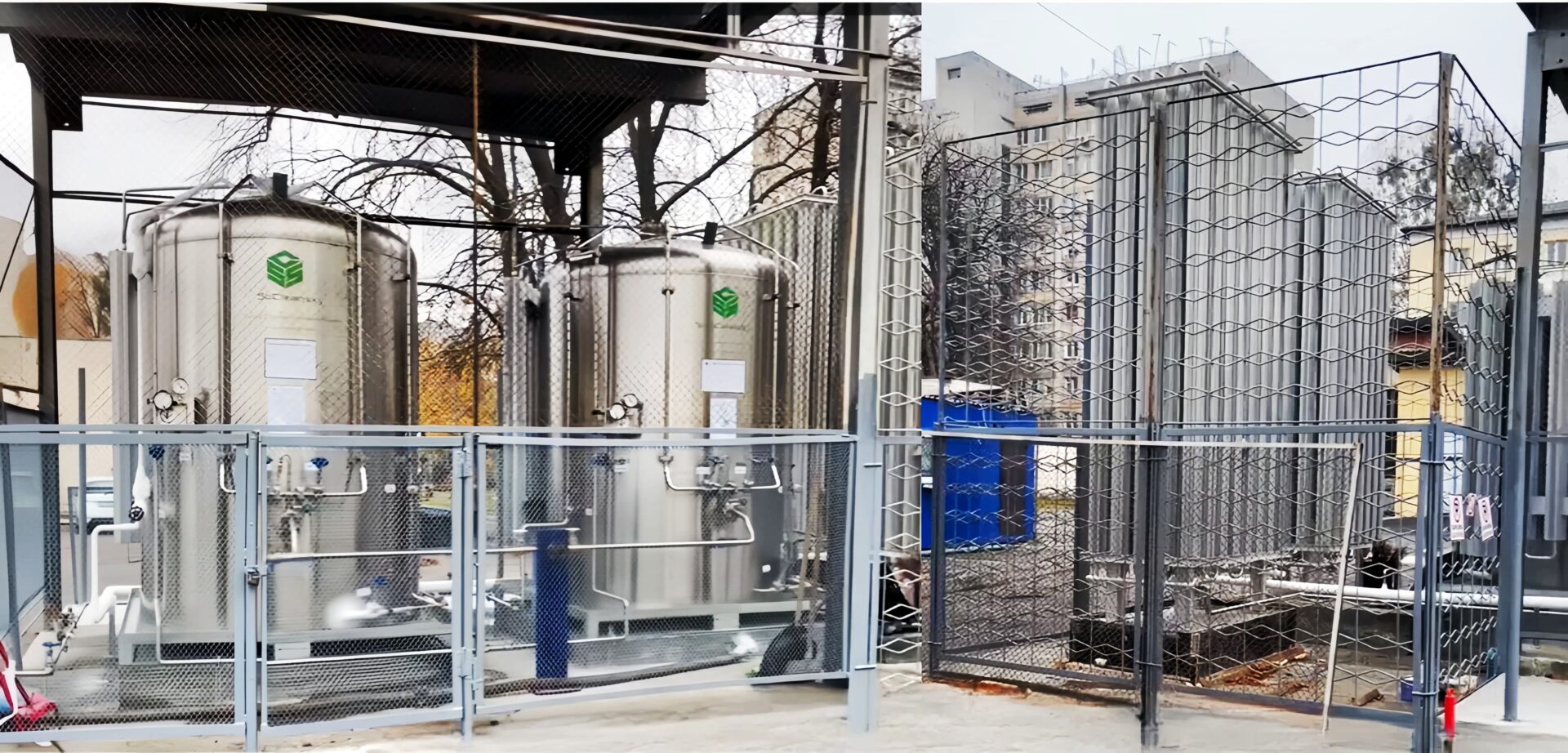 compact storage tank