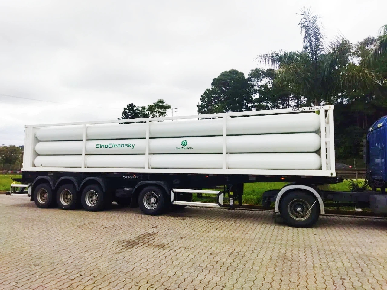 bulk gas delivery by MEGC