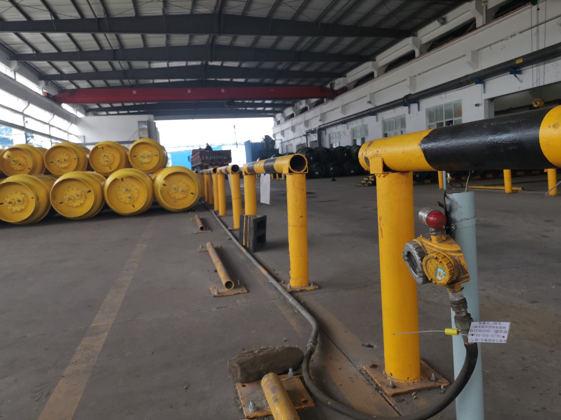 Liquid Chlorine filling