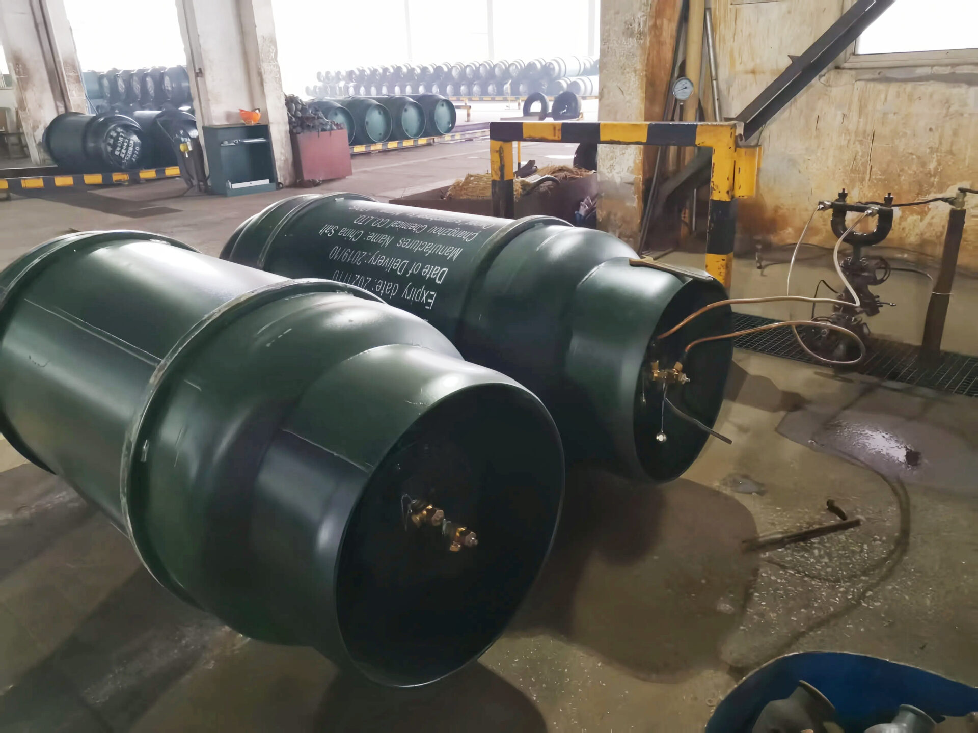 Chlorine filling