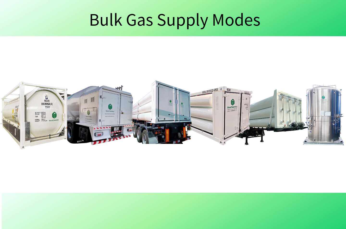 bulk gas supply mode